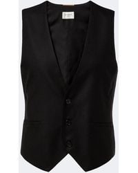 Saint Laurent - Cashmere Vest - Lyst