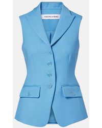 Veronica Beard - Benny Single-Breasted Vest - Lyst