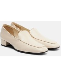 Herbert Levine - Fair And Square Leather Loafers - Lyst