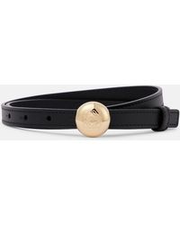 Loewe - Pebble Leather Belt - Lyst
