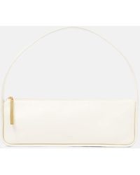 KHAITE - Schultertasche Lori Small Aus Leder - Lyst