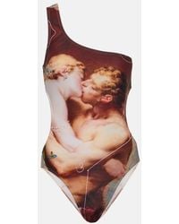 Vivienne Westwood - The Kiss One-Shoulder Swimsuit - Lyst