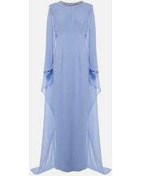 Roland Mouret - Embellished Silk Chiffon Gown - Lyst