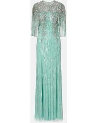 Jenny Packham - Astra Embellished Gown - Lyst