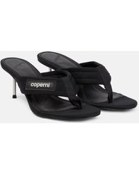 Coperni - Canvas Thong Sandals - Lyst