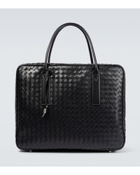 Bottega Veneta - Getaway Large Intrecciato Duffel Bag - Lyst