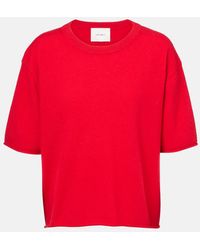 Lisa Yang - T-Shirt Cila Aus Kaschmir - Lyst