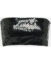 Rick Owens - Lilies Sequined Bandeau Top - Lyst