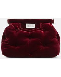 Maison Margiela - Glam Slam Classique Medium Velvet Shoulder Bag - Lyst