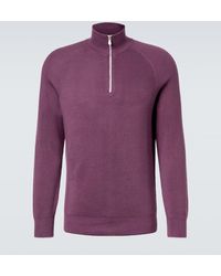 Brunello Cucinelli - Pullover Aus Rippstrick - Lyst
