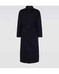 Saman Amel - Belted Wool Overcoat - Lyst