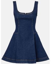 Jonathan Simkhai - Denim Minidress - Lyst