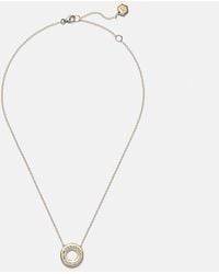 SHAY - 18Kt Pendant Necklace With Diamonds - Lyst