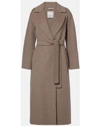 Max Mara - Elisa Virgin Wool Wrap Coat - Lyst