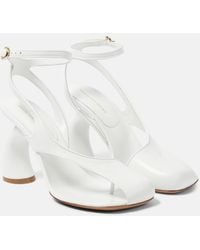 Dries Van Noten - Bridal Leather Pumps - Lyst