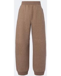 Max Mara - Wool And Cashmere-Blend Barrel-Leg Pants - Lyst