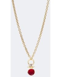La DoubleJ - Mini Shen 24Kt-Plated Necklace - Lyst