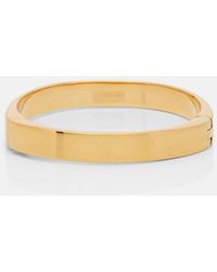 TOTEME - Signature 18Kt-Plated Bangle - Lyst