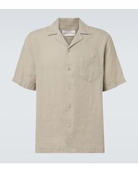 Frescobol Carioca - Angelo Linen Bowling Shirt - Lyst