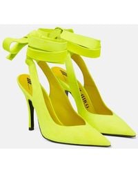The Attico - Venus 110Mm Tie-Ankle Pumps - Lyst