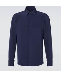 Thom Sweeney - Silk Shirt - Lyst