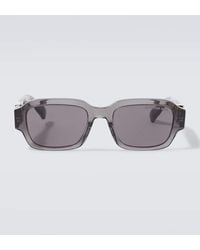 Dior - Occhiali Da Sole Rettangolari Dior Oblique S2I - Lyst