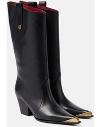 Etro - Leather Cowboy Boots - Lyst