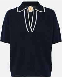 Jardin Des Orangers - Wool And Cashmere Polo Sweater - Lyst