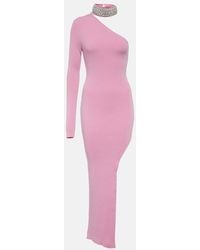 GIUSEPPE DI MORABITO - Embellished Wool-Blend Maxi Dress - Lyst