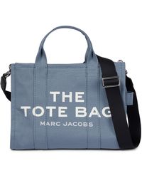 Marc Jacobs Borsa The Traveler Small in canvas - Blu