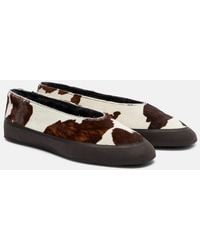 Le Monde Beryl - Apres Ski Printed Calf Hair Ballet Flats - Lyst