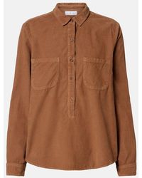 Velvet - Hemd Arielle Aus Baumwoll-Cord - Lyst