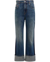 Alexander McQueen Straight-leg jeans for Women | Online Sale up to 