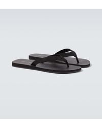 The Row - Dune Grosgrain Thong Sandals - Lyst