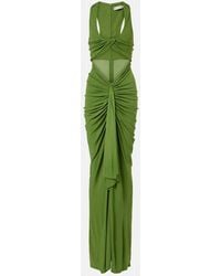 Christopher Esber - Vivenda Draped Jersey Maxi Dress - Lyst