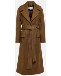 Victoria Beckham - Wool-blend Coat - Lyst