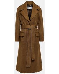 Victoria Beckham - Wool-Blend Coat - Lyst