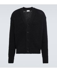 Lemaire - Cotton Ribbed-knit Cardigan - Lyst
