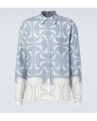 Commas - Mantra Printed Linen Shirt - Lyst
