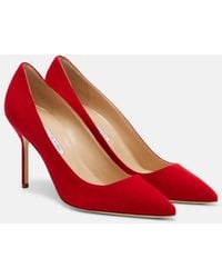 Manolo Blahnik - Bb 90 Suede Pumps - Lyst