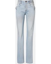 Balenciaga - City Low-Rise Straight Jeans - Lyst