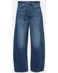 Veronica Beard - High-Rise Barrel Jeans Ryder - Lyst