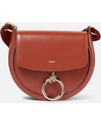Chloé - Arlene Small Leather Crossbody Bag - Lyst