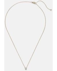 STONE AND STRAND - Essential 14Kt Necklace With Diamonds - Lyst