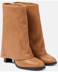 See By Chloé - Bottes Melia 90 En Cuir - Lyst