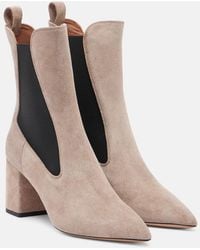 Paris Texas - Anja 70 Suede Ankle Boots - Lyst