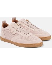 Christian Louboutin - Tutti Rui Donna Leather Low-Top Trainers - Lyst