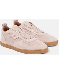 Christian Louboutin - Tutti Rui Donna Leather Low-Top Trainers - Lyst