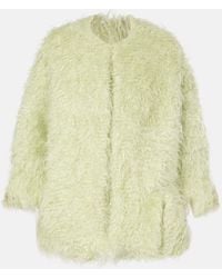 Dries Van Noten - Faux Shearling Jacket - Lyst