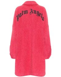 Palm Angels Giacca in lana vergine - Rosa